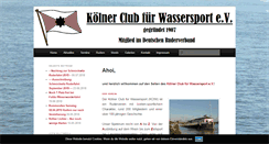 Desktop Screenshot of kcfw.de